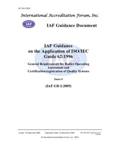 Microsoft Word - IAF-GD2-2005 Guide 62 Issue 4 Pub.doc