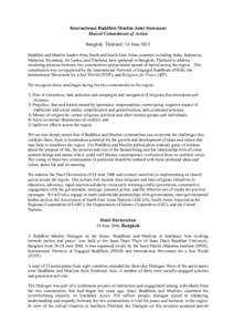 Religious pluralism / Interfaith dialog / Intersectionality / Islam and other religions / International Network of Engaged Buddhists / Human rights in Burma / Islam in Burma / Sulak Sivaraksa / Piya Tan / Buddhism / Religion / Indian religions