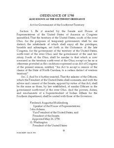 United States / Organized incorporated territories of the United States / Wisconsin Territory / Midwestern United States / Ohio / Southwest Territory