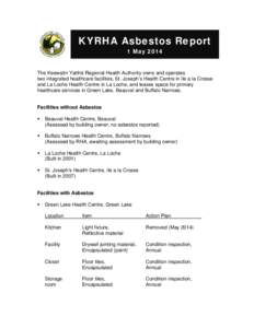 Microsoft Word - KYRHA Asbestos Report May 2014
