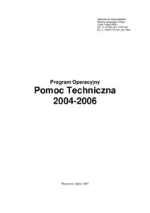 Załącznik do rozporządzenia Ministra Gospodarki i Pracy z dnia 1 lipca 2004 r. (Dz. U. Nr 166, pozoraz Dz. U. z 2007r. Nr 124, poz. 864)