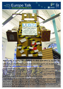    My name is Leroy The Collect-O-Bot and this is my Blog: Leeds Library and Information Service is very excited about getting involved with the Playful Leeds project ‘March Of The Robots’, and looking forward to co