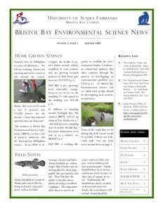 BBESL Newsletter Summer2009 DRAFT