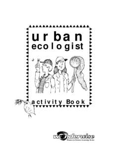 urban  ecologist activity Book