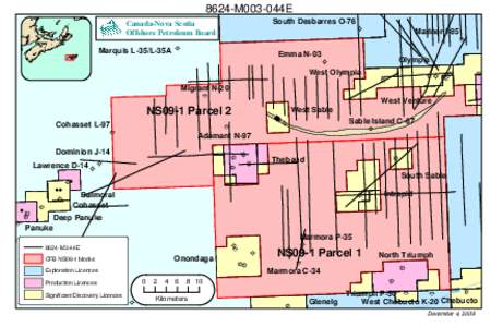 8624-M003-044E 1 00 Canada-Nova Scotia Offshore Petroleum Board Marquis L-35/L-35A