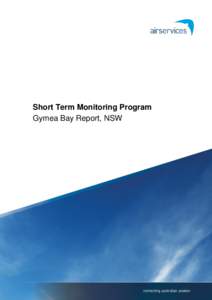Short Term Monitoring Program Final Report - Gymea Bay