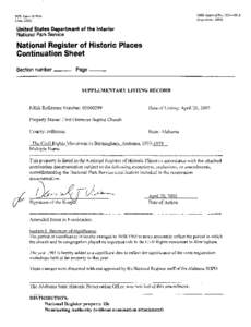 NFS Form 10-900a (Aug. 2002)