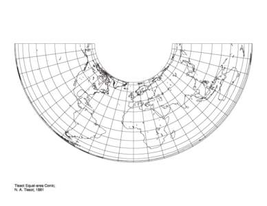 Tissot Equal-area Conic; N. A. Tissot; 1881 