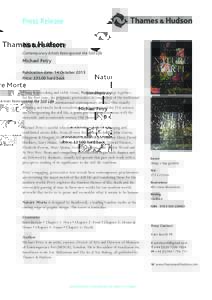 Press Release Nature Morte Contemporary Artists Reinvigorate the Still Life Michael Petry Publication date: 14 October 2013