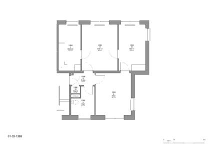 Køkken 10.1 m²  1388