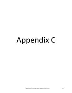 Appendix C  Tioga County Community Health Assessment[removed]