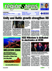 www.ieee.org/r8  Vol 8 No 4 In this issue... Sections Congress in Tampa[removed]page 3 GOLD news ...................................................page 5