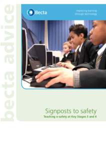 Signposts to safety: teaching e-safety at Key Stages 3 and 4