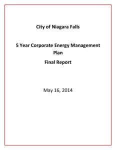 5 Year Corporate Energy Management Plan