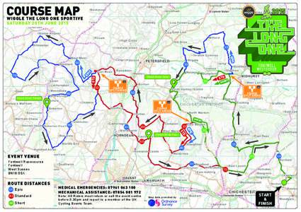 COURSE MAP  WIGGLE THE LONG ONE SPORTIVE SATURDAY 20TH JUNE