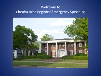 Welcome to Cheaha Area Regional Emergency Specialist C.A.R.E.S. • Affectionately known as CA.R.E.S., the clinic has been apart of the Anniston community