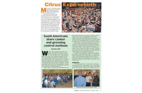 Citrus Expo rebirth ore than 1,250 people packed seminars, had the trade show hall bustling and chowed down on a free Wild Beast Feast at the 2006 Citrus Expo.