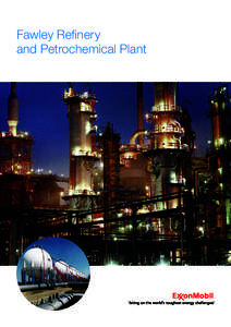 Distillation / Fawley Refinery / Fawley /  Hampshire / Petroleum products / Catalytic reforming / Vacuum distillation / Naphtha / ExxonMobil / Petroleum / Chemistry / Chemical engineering / Oil refining