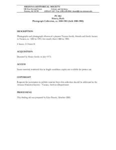 Tucson /  Arizona / California / Arizona / Geography of the United States / Francis J. Heney / San Francisco earthquake / Heney