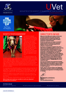 UVet  Newsletter of the University of Melbourne Vet Clinic & Hospital AUTUMN EDITION[removed]What’s your diagnosis?