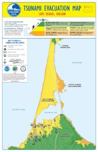 TSUNAMI EVACUATION MAP  MAP LOCATION O RE GO 1