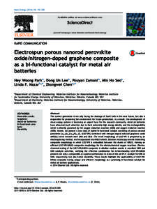 Nano Energy, 192–200  Available online at www.sciencedirect.com journal homepage: www.elsevier.com/locate/nanoenergy