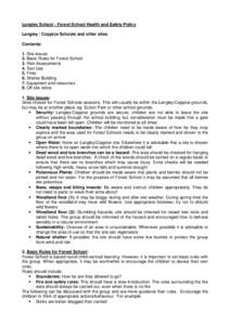 Microsoft Word - Forest Schools Health & Saety Policy.doc