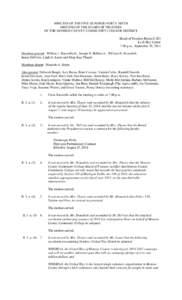 MINUTES OF THE FIVE HUNDRED FORTY-SIXTH MEETING OF THE BOARD OF TRUSTEES OF THE MONROE COUNTY COMMUNITY COLLEGE DISTRICT Board of Trustees Room Z-203 La-Z-Boy Center 7:00 p.m., September 29, 2014