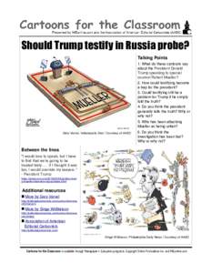Russian interference in the 2016 United States elections / Special Counsel investigation / United States Department of Justice / Donald Trump / Gary Varvel / Politics of the United States / United States