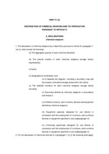 Convention on the Prohibition of the Development, Production, Stockpiling and Use of