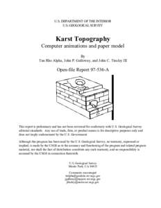 Karst / Landforms / Caving / Cave / Sinkhole / Speleology / Speleothem / Mammoth Cave National Park / Limestone / Physical geography / Geomorphology / Earth