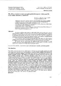 Roumanian Biotechnological Letters Copyright@2007BucharestUniversity RoumanianSocietyof Biological Sciences Vol. 12,No. 5,2007,ppPrintedin Romania.All riehtsreserved