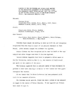 _£INUTES OF THE ONE HUNDRED AND THIRTY-NINTH MEETING OF TR_ REPUBLICAN LEADERSHIP OF THE CONGRESS CALLED FOR _FEDNESDAY_ MARCH _fENTY-SECOND, 19677 AT 2:00 P.M. IN THE CAPITOL OFFICE (H-202) OF THE HOUSE MINORITY LEADER