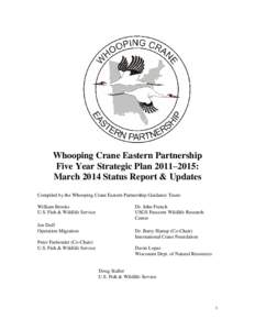 Whooping Crane Eastern Partnership