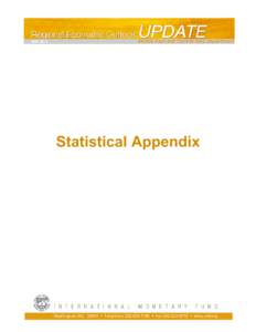 Regional Economic Outlook in the Middle East and Central Asia: Statistical Appendix