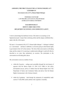 Politics / Ethics / Human rights / Abuse / Culture / Human Rights Act / Declaration of incompatibility / Human Rights Commission / United States Bill of Rights / Human rights in the United Kingdom / Government / National human rights institutions