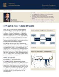 Economic Compass Global Perspectives for Investors ISSUE 29 • APRIL 2014 HIGHLIGHTS  ERIC LASCELLES