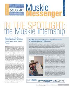 Messenger  Winter 2008 Edition Muskie