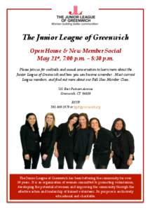 The  Junior  League  of  Greenwich     