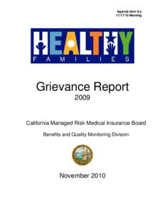 Table 1 - HFP[removed]Enrollment and Grievance Rate Trends