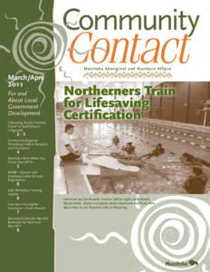 Manitoba Aboriginal and Northern Affairs  March/April[removed]For and