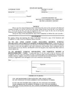 Court Form CV-036, Revised 6-98