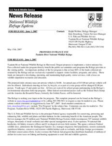 Microsoft Word - Fee proposal press release.doc