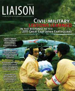 LIAISON Volume V 2012 A journal of civil-military humanitarian relief collaborations  Editor