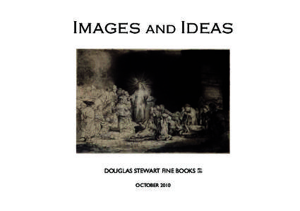 Images and Ideas  DOUGLAS STEWART FINE BOOKS OCTOBERPTY