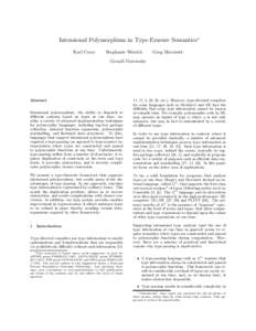 Type theory / Models of computation / Program analysis / Type system / Lambda calculus / Curry–Howard correspondence / Denotational semantics / Theoretical computer science / Computer science / Applied mathematics