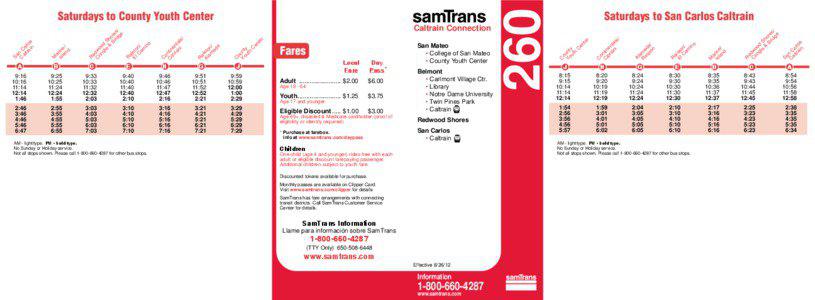 SamTrans / Caltrain / San Carlos /  California / Transportation in California / Transportation in the United States / California