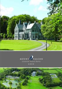 THE MOUNT FALCON ESTATE, LIES BETWEEN FOXFORD AND BALLINA, IN COUNTY MAYO. IT IS COMPRISED OF THE MOUNT FALCON COUNTRY HOUSE HOTEL, FISHERIES, AND A SMALL NUMBER OF LUXURY SELF CATERING SUITES, LOCATED IN LAKESIDE, COUR