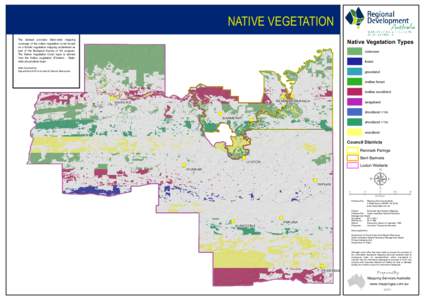 NATIVE VEGETATION Native Vegetation Types The dataset provides State-wide mapping coverage of the native veg etati on co ver ba sed on a floristic vegetation mapping undertaken as