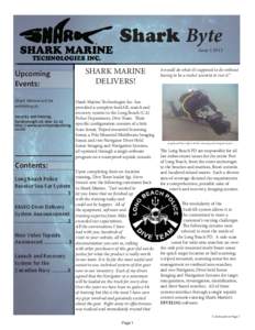 Shark Byte  Issue[removed]Upcoming Events: